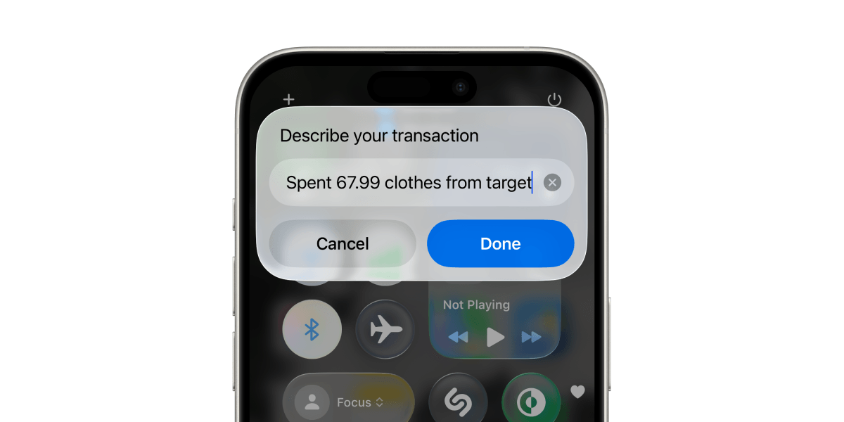 Shortcuts demo on iOS