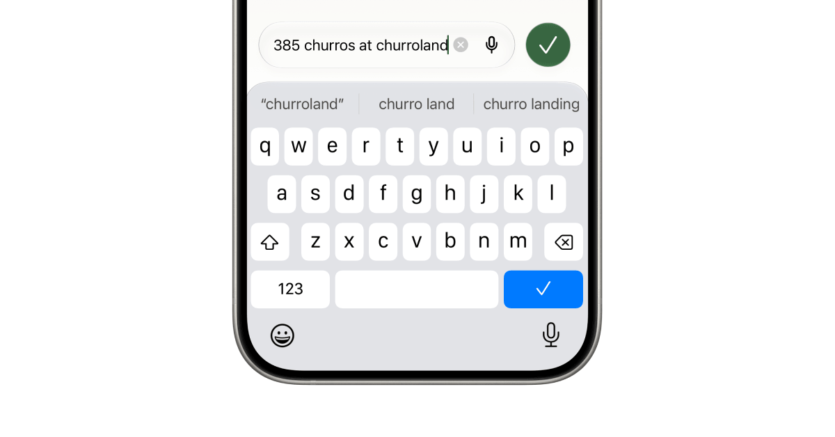 Adding a transaction in the Ducat iOS app